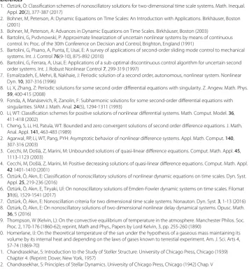 Table 2 Nonexistence in S–