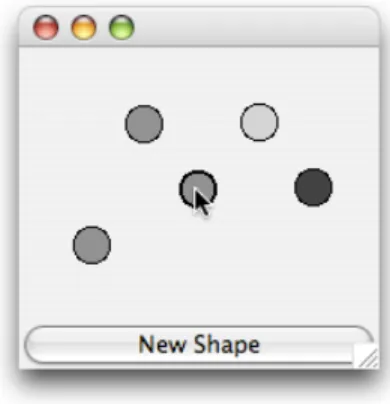 Fig. 11. A screenshot of the drag-and-drop application