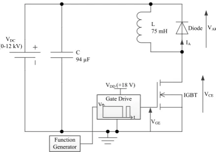 Figure 3: Schematic of chopper cell circuit used for clamped inductive switching tests.