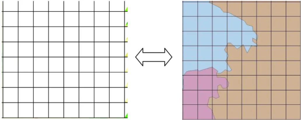 Figure  1. The  1  km  European  Reference  Grid  will  hold  both  environmental  and  socioeconomic  information 