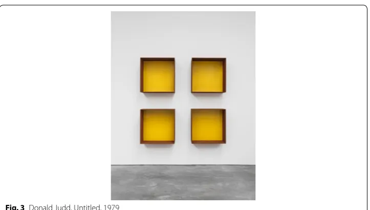 Fig. 3 Donald Judd, Untitled, 1979