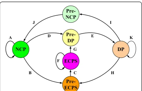 Table 2 The ratios of CP and DTP in the different MPtypes