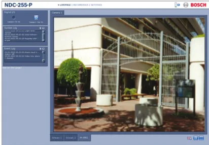 Figure 7.1 Livepage