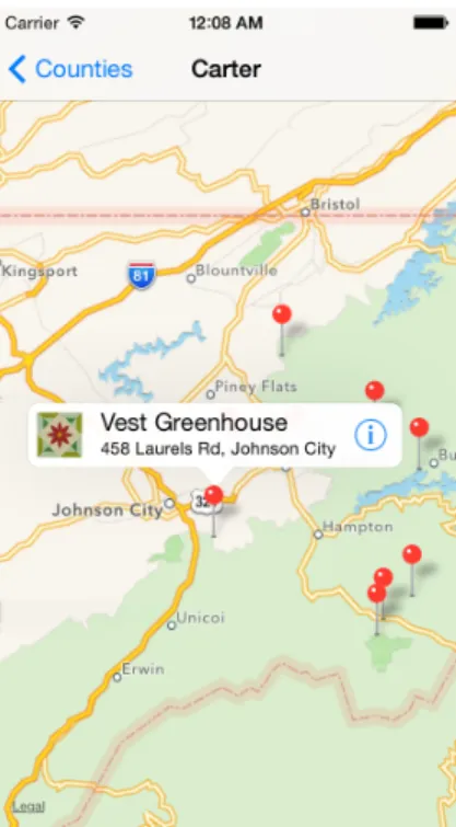 Figure 4: Map view