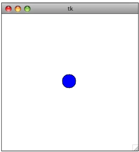 Figure 14.1: Tkinter Canvas Program.