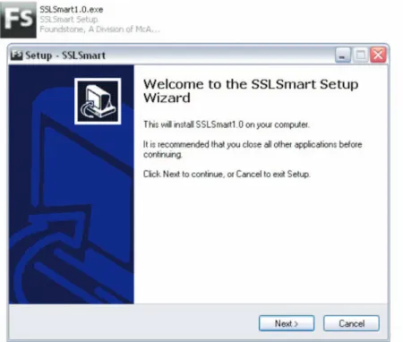 Figure 4. SSLSmart setup.