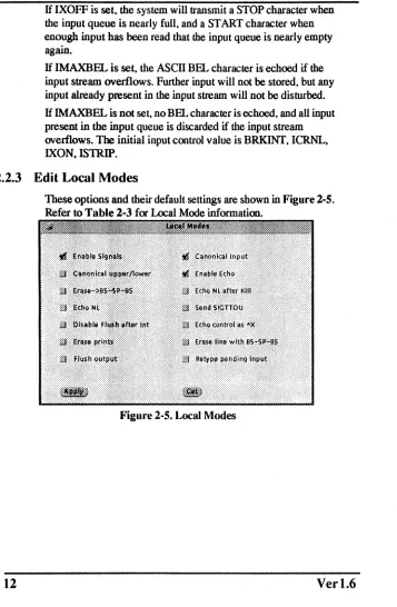 Figure 2-5. Local Modes 