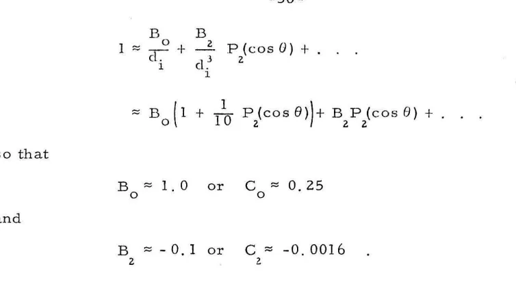 TABLE I Values a of Potential the C Computed Distribution Coefficients while Establishing on the Outer Boundary 