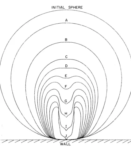 Fig. 8 Bubble Surfaces from Case 1 