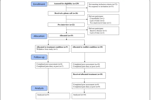 Fig. 1 A flow diagram of the study