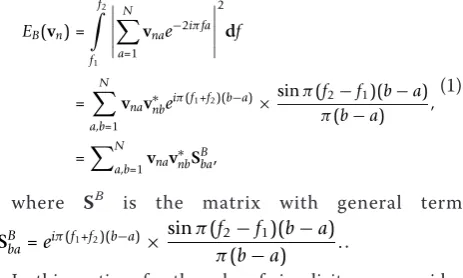Table Iterations of the balancing algorithm indiagonal part of these matrices converges to 1is the identity matrixTheorem 1lead to a sequence of matrices M(1), M(2), ...