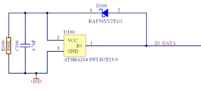 Figure 2-2. ID device circuitry