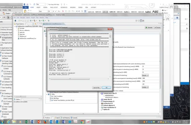 Figure 3.3  Advertisement.c Source