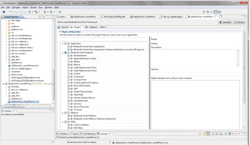Figure 4.1  Plugins Tab