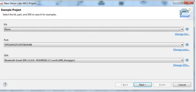 Figure 4.3  Project Configuration, No Kit
