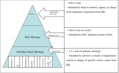 Figure 3.4: Structure of DAC meetings 