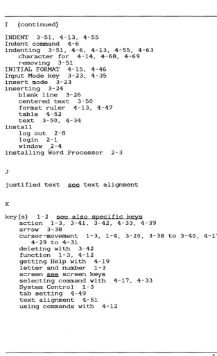 table format text 
