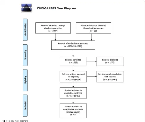 Fig. 1 Prisma flow diagram