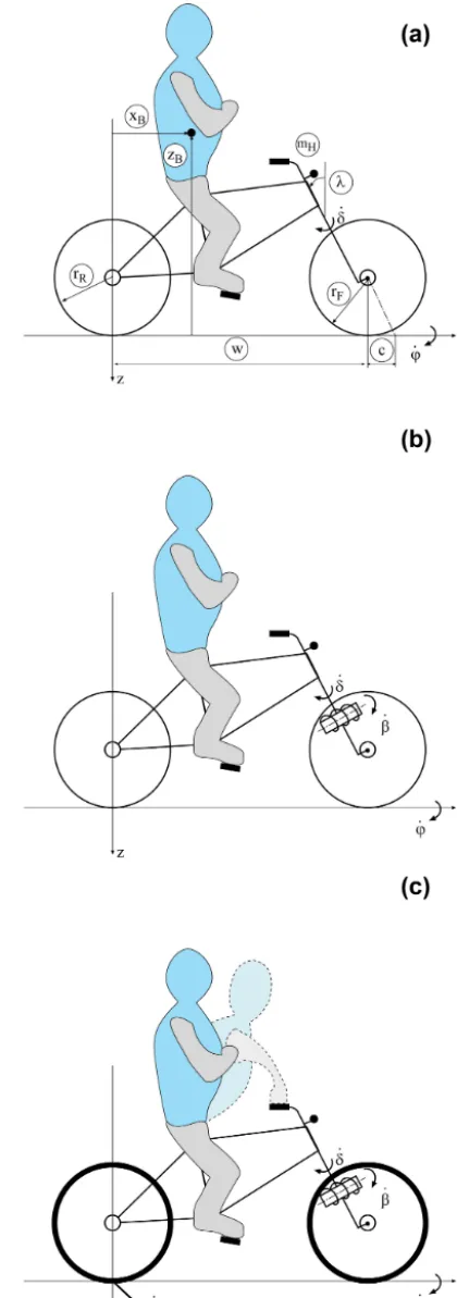 Figure 1. Bicycle models.