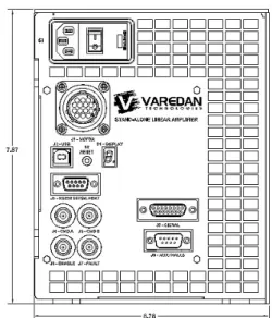 Figure 1: LA StandAlone Dimensions for 200W, 400W and 500W units 