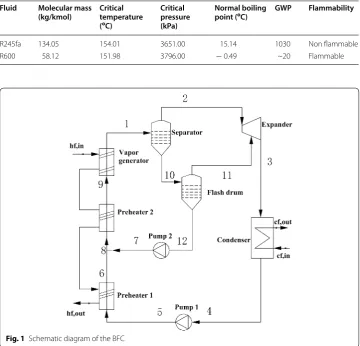 Fig. 1 Schematic diagram of the BFC