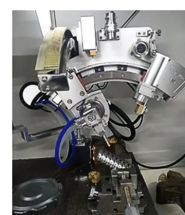Figure 9. X-ray stress measurement device.