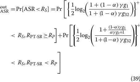 Figure 1, where ST wants to secure the important infor-mation against the eavesdropping of PT in the secondtime slot