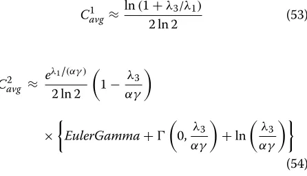 Figure 2 presents the outage probability of the primary=with different values of the power allocation at ST ( 0.1 andα).