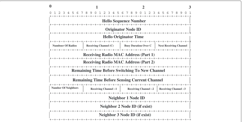 Figure 8 Hello packet elements.
