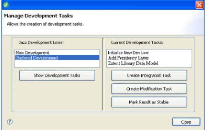 Figure 5. Collaborative model development within  explicit integration of model versions 