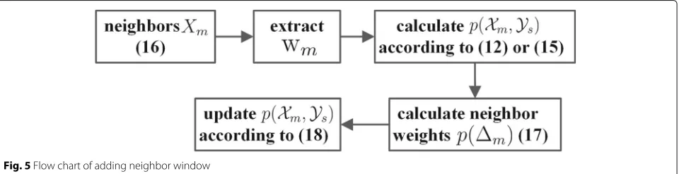 Fig. 4 Data level and score level windows