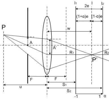 Fig. 1. The telecentric DfD system.