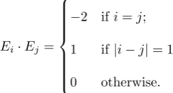 Figure 4.1. The middle chain is the exceptional locus Ex(π). The labeled vectors stand for