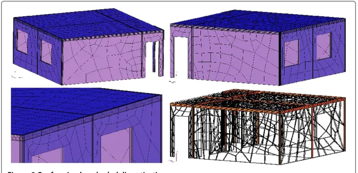 Figure 7 Detail of the ground floor plan considered for acoustical analysis.