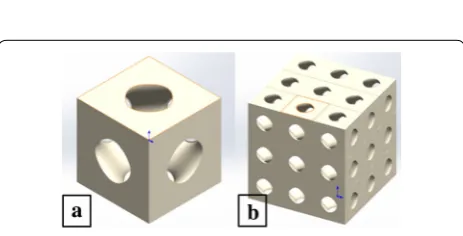 Figure 1 Surface models of bone scaffolds: a 560 points/mm2, b1120 points/mm2, c 5600 points/mm2