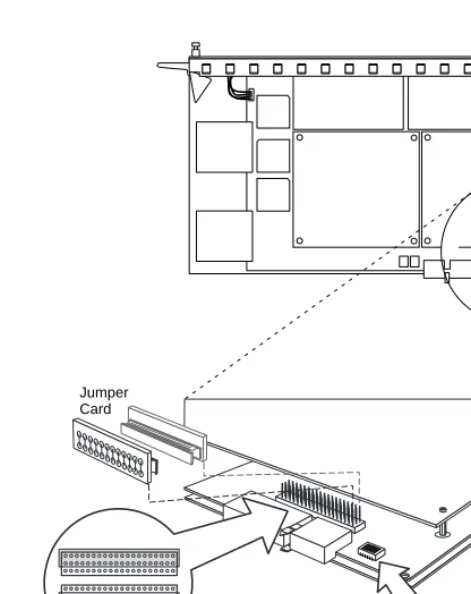 Figure 2-1. Model 5399 Jumper and Connector Locations