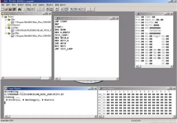 Figure 27: dump a complied program to ICE 