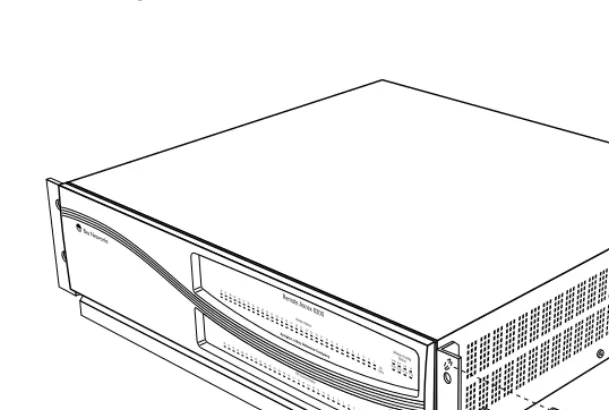Figure 2-1. Attaching the Mounting Bracket to the Remote Annex 6300