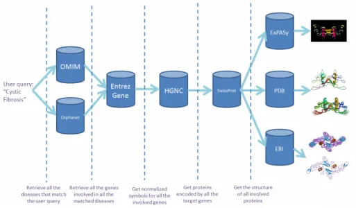 Fig. 1. Overview of the search flow involved in the experiment 