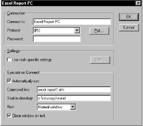Figure 4-2: The Task Description dialog