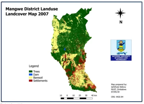 Fig. 2 LULC map 2007