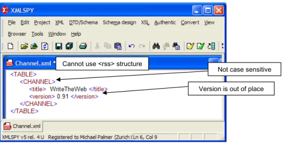 Figure 7. XML Engine-exported XML 