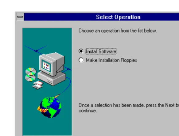 Figure 2-2. Select Operation Dialog Box