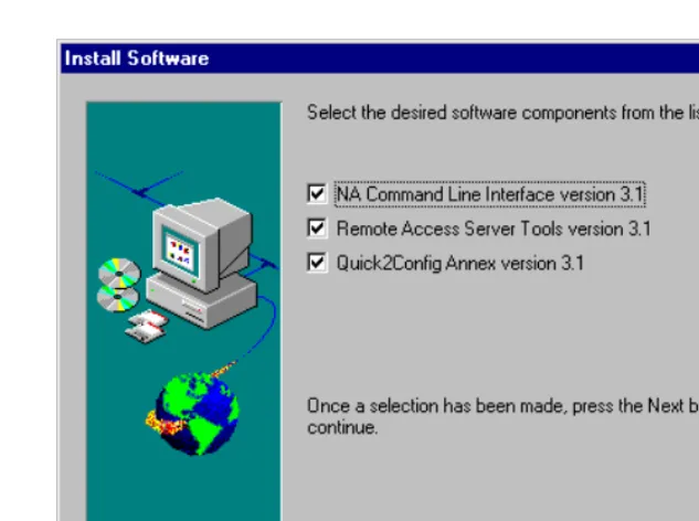 Figure 2-6. Install Software Dialog Box
