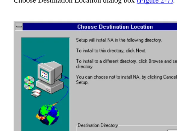 Figure 2-7. Choose Destination Location Dialog Box