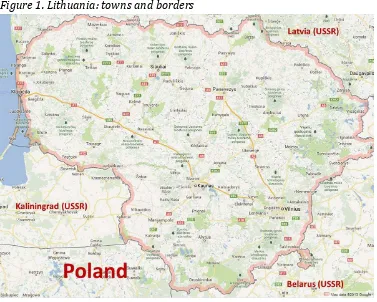 FiguresFigure 1. Lithuania: towns and borders