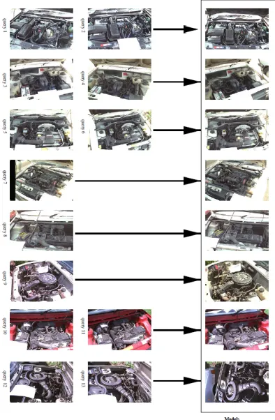 Figure 4: Successful queries. The corresponding models are represented on the right. 