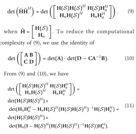 Figure 1 Volume comparison using determinant.