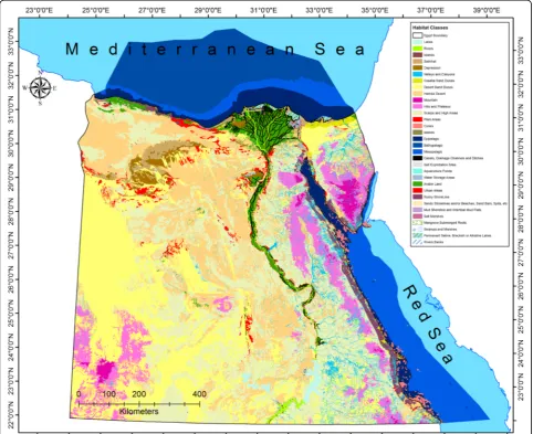 Fig. 3 Egyptian habitat Classes