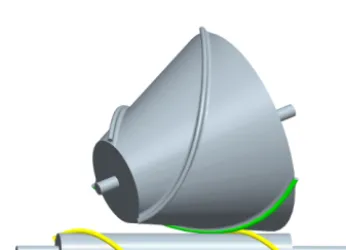 Figure 2. Statics analysis of a skew line gear pair with existing structure.
